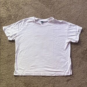 Old Navy White Short Sleeve Tee